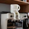 3D Printed Coffee Bean/Cup Figurines with Flexible Articulated Leg 3D Printer Coffee Fidgety Toy Stress Relief Gift