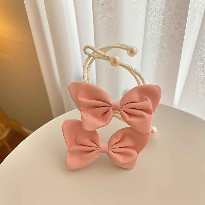 2Pcs Velvet Cloth Bow Curtain Lace-up, Mosquito Net Storage Belt, Door Curtain Coffee Screen Rope