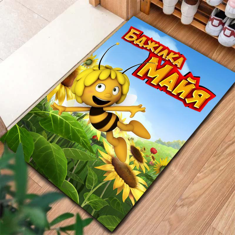 Maya Bee Carpet Rug for Living Room Bedroom Home Sofa Decoration,Kids play Nonslip Floor Mat