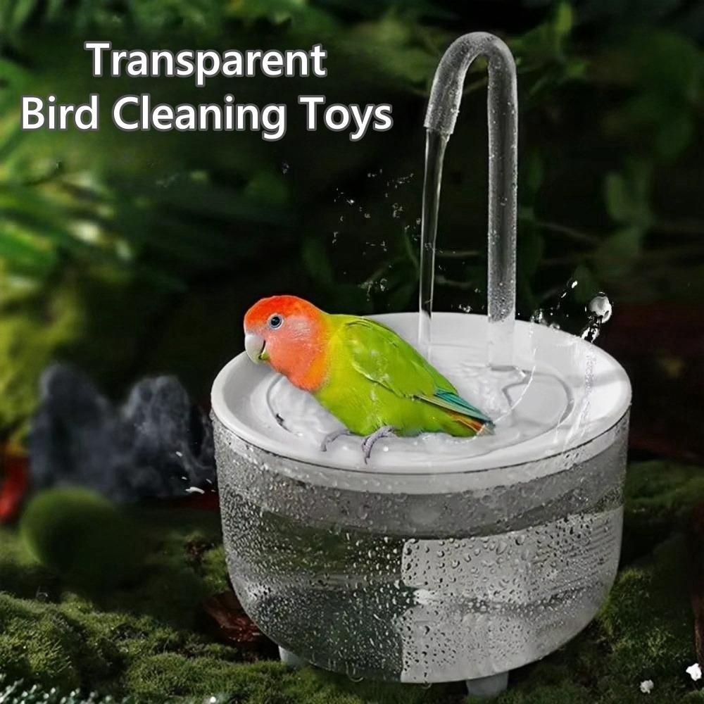 

Safe Parrot Bathtub Large Birds Toy New Bird Bath for Phoenix Budgie US синій