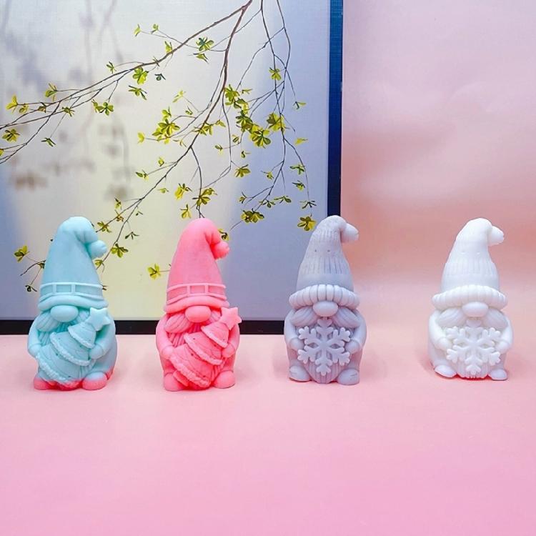 Candle Making Moulds 3D Baking Decorations Candle Molds Silicone Craft Pendants Baking Candle Mould Castings Moulds