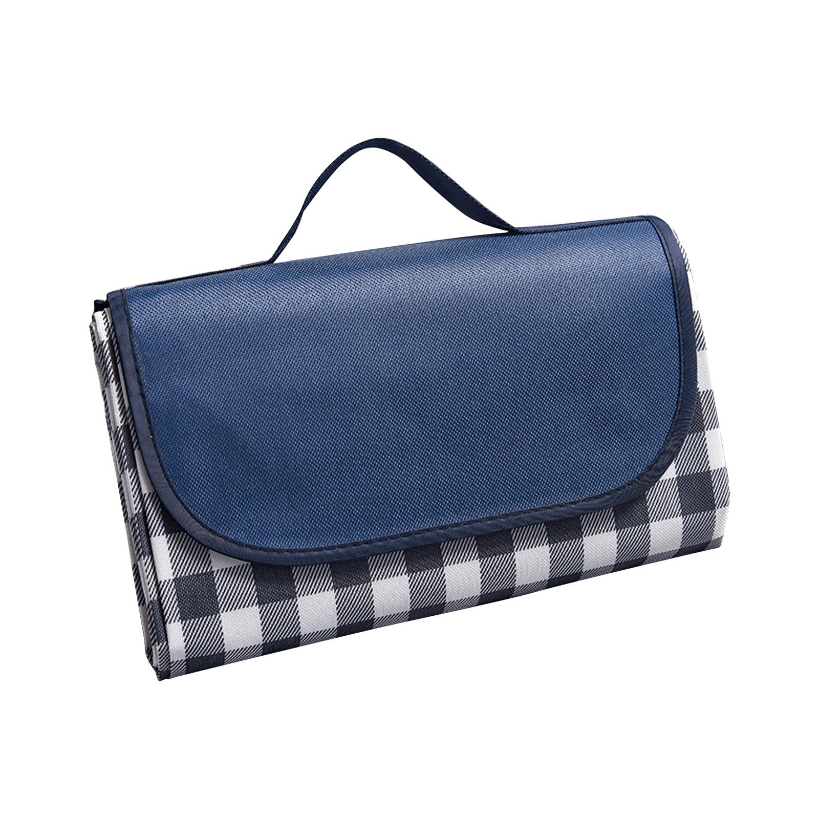 

80 X 60 дюймов одеяло для пикника на открытом воздухе, очень большой складной легкий водонепроницаемый коврик для песка для пляжа кемпинга походов патио One Size