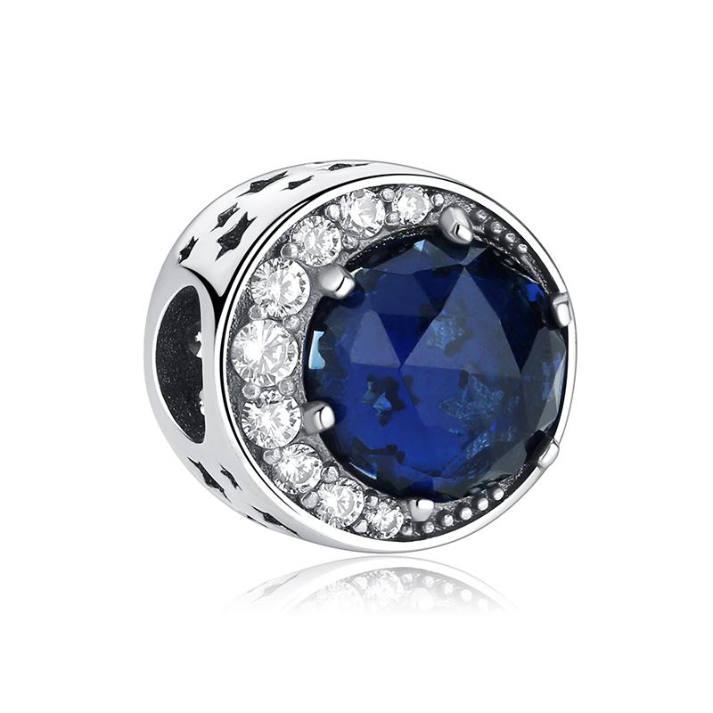 925 Silver Charm Love Star Moon Sun Spaceman Pendant Beads Charms Fit Original Bracelets Necklaces Jewelry For Women