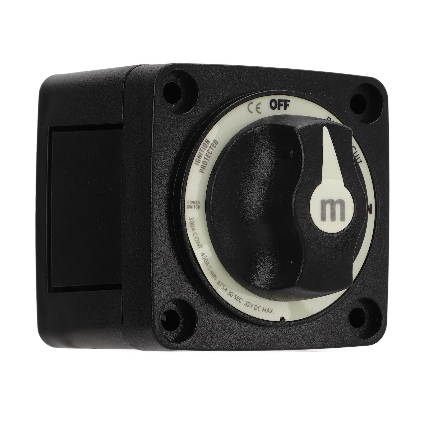 

Dual Circuit Battery On Off Switch Power Cut Disconnect Isolator IP66 Waterproof Ignition