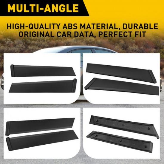 Door Pillar Molding Front Driver Passenger Side For 2012-2015 Honda Civic 4 Dr I