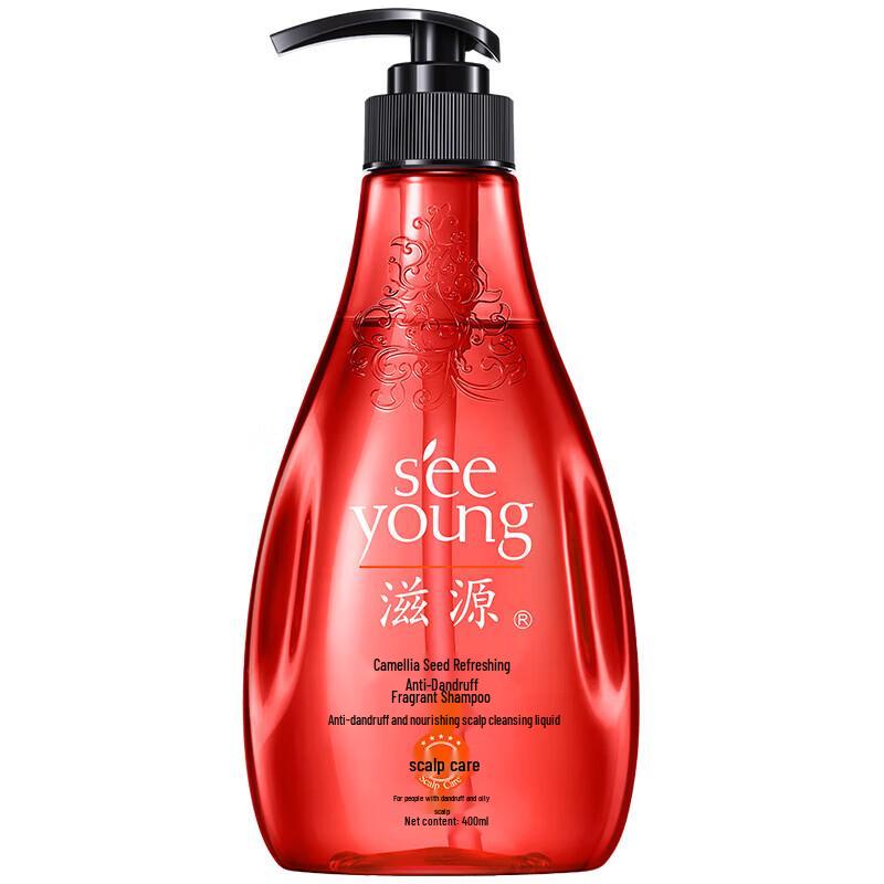 Seeyoung Tea Seed Refreshing Anti-Dandruff Fragrant Shampoo 400ml