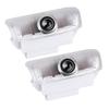 2/4pcs Wireless LED Door Welcome Light Laser Projector Logo Car Accessories For Nissan Nismo PATROL 2012-2017 TEANA 2008-2012