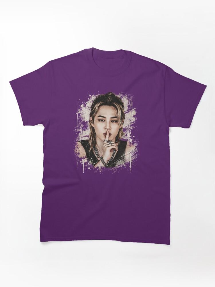South Park BTS Jimin Ticho Vintage Grunge Grafické Klasické Unisex Tričko