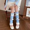 Y2k Bow Knitted Leg Socks Ballet Christmas Knee Socks Fashion JK Lolita Leg Socks  Girls