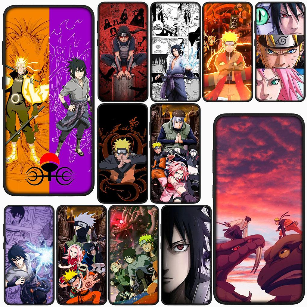 for Motorola Moto G82 G20 G22 G23 G32 G8 G7 G9 Power Plus G41 G30 G71 E22 E13 E20 E32 Phone Case Uchiha Itachi Sasuke Narutos