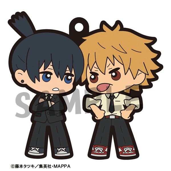 MegaHouse Rubber Mascot Buddy Collection Chainsaw Man 65mm PVC [Resale] (BOX) Approx.