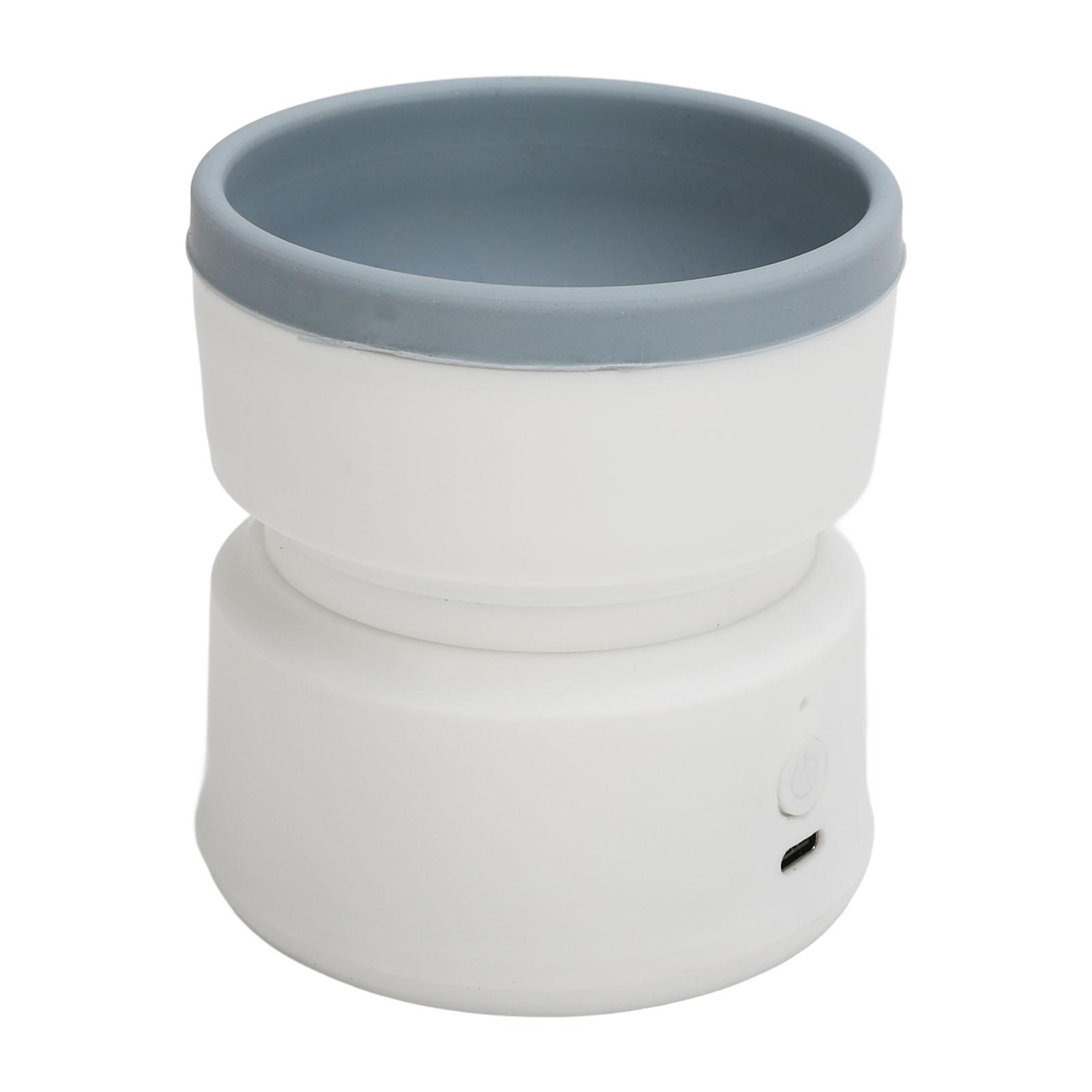 

Электрический очиститель для кистей для макияжа, портативный автоматический вращающийся очиститель для кистей, перезаряжаемый для