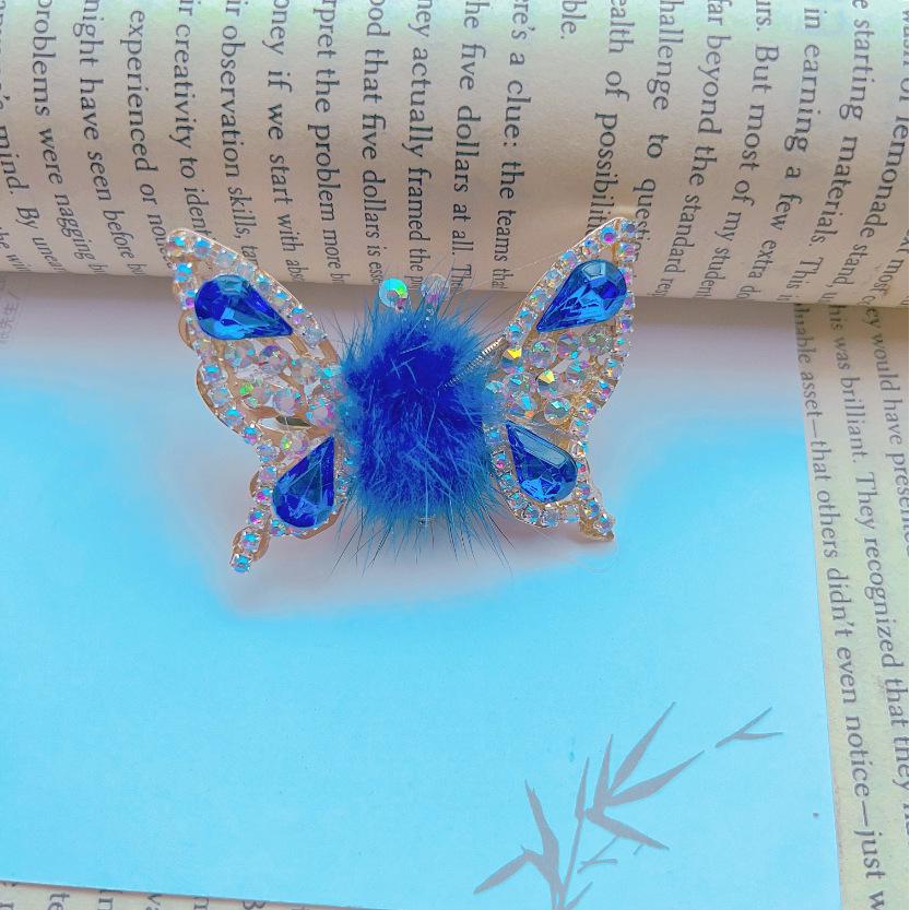 Korean Ancient Style Flapping Butterfly Tassel Hair Clip & Hairpin