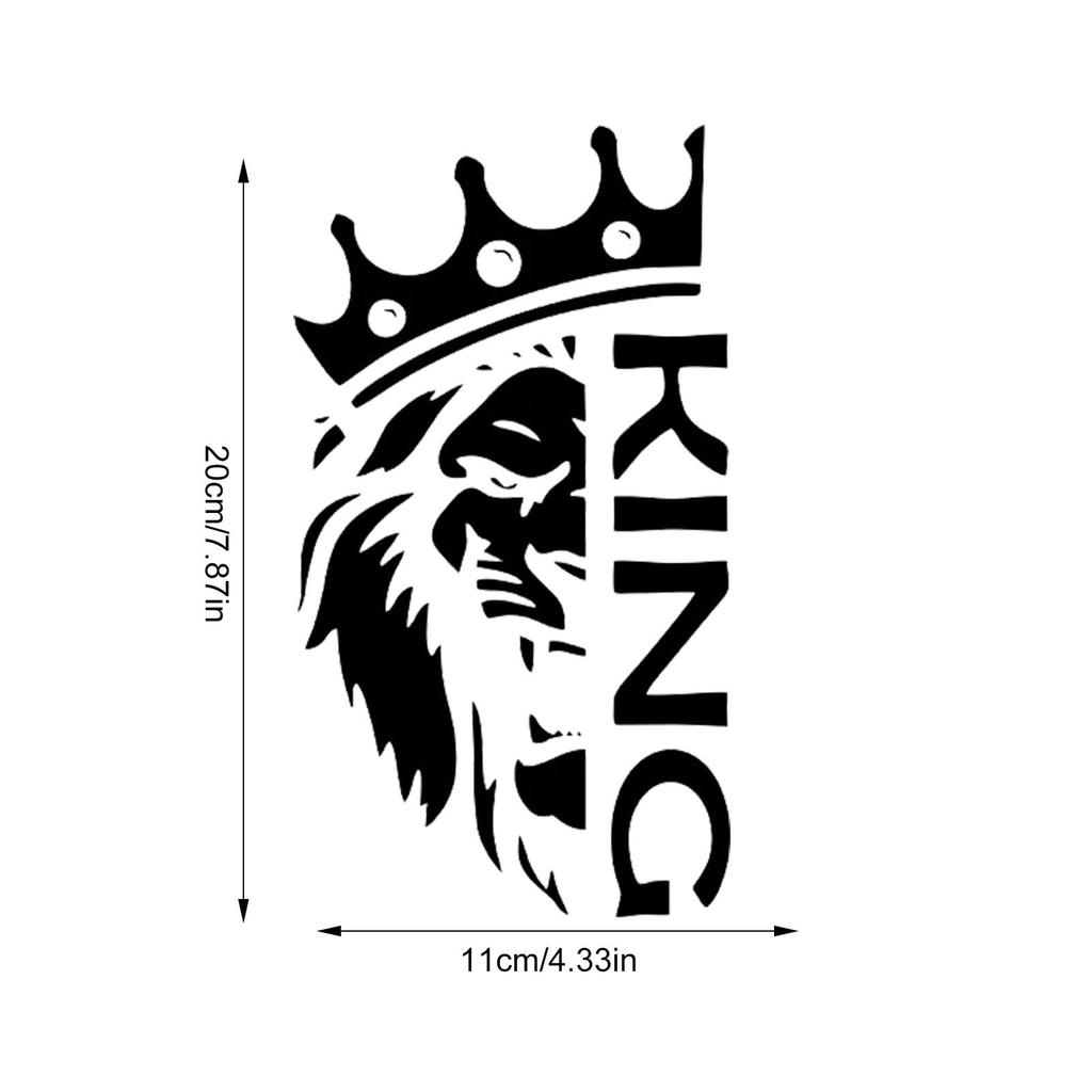 Lion Car Decal Sticker, Car Lion Decal | Car Decoration Stickers, Lion King Animals,