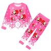 Children's Fashion Suit Skirt Round Neck Long Sleeve Top Pants