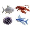 Tiny 3D Beaded Animal DIY Kit, Cute Mini Sea Life Beads Embroidery Kit, Handmade Bead Art Craft Making Set for Adults, Craft Lovers