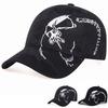 Unisex Skeleton Embroidery Baseball Caps Spring And Autumn Outdoor Adjustable Casual Hats Hip Hop Hat Sunscreen Hat