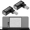 USB 2.0 Type B Print Adapter USB 2.0 Type-B Printing and Data Extension Adapter 480Mbps Extension Connector for Printer Scanner