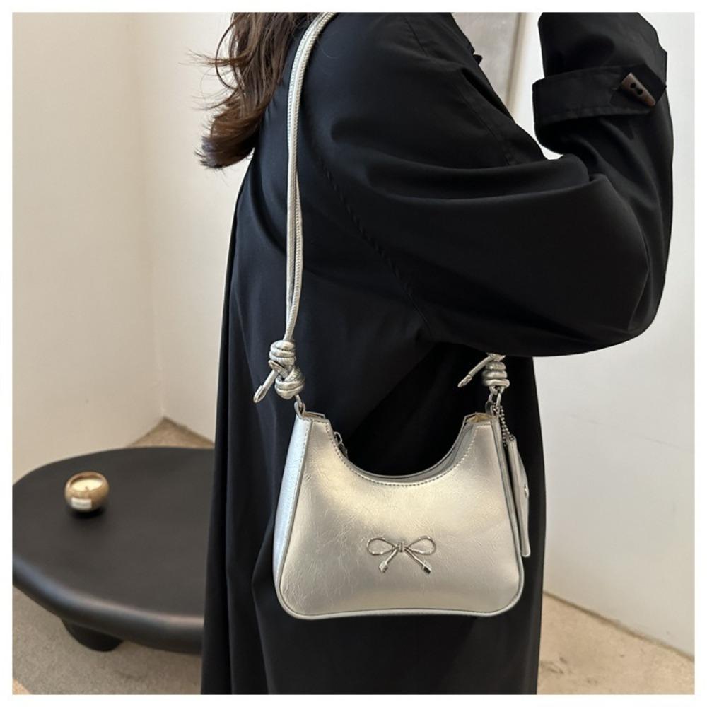 

Popular Shoulder Bag Temperament Underarm Bag Fashion Commuting Bag червоний