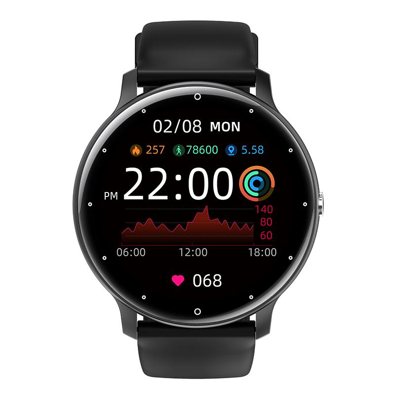 

ZL02CPRO 1.28 Inch Heart Rate Monitor Multiple Sports Mode Smart Watch Black