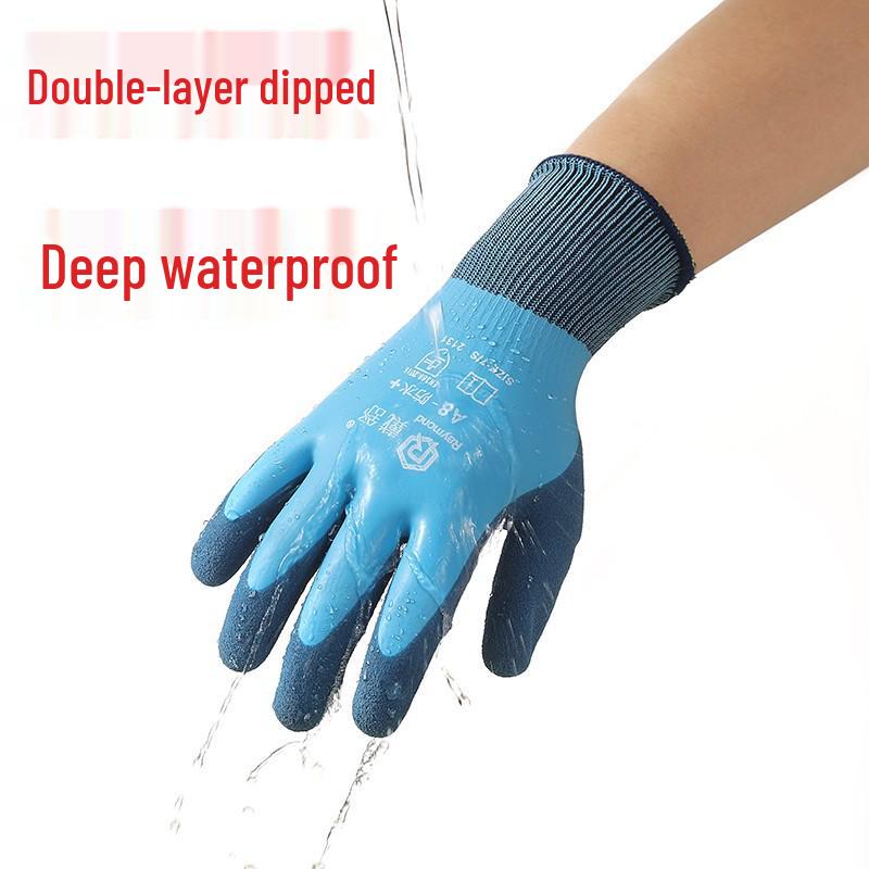 Tide-Chasing Gloves: Waterproof, Puncture-Proof, Non-Slip Gloves for Fishing, Crabbing, and Seafood Handling for Kids and Adults.