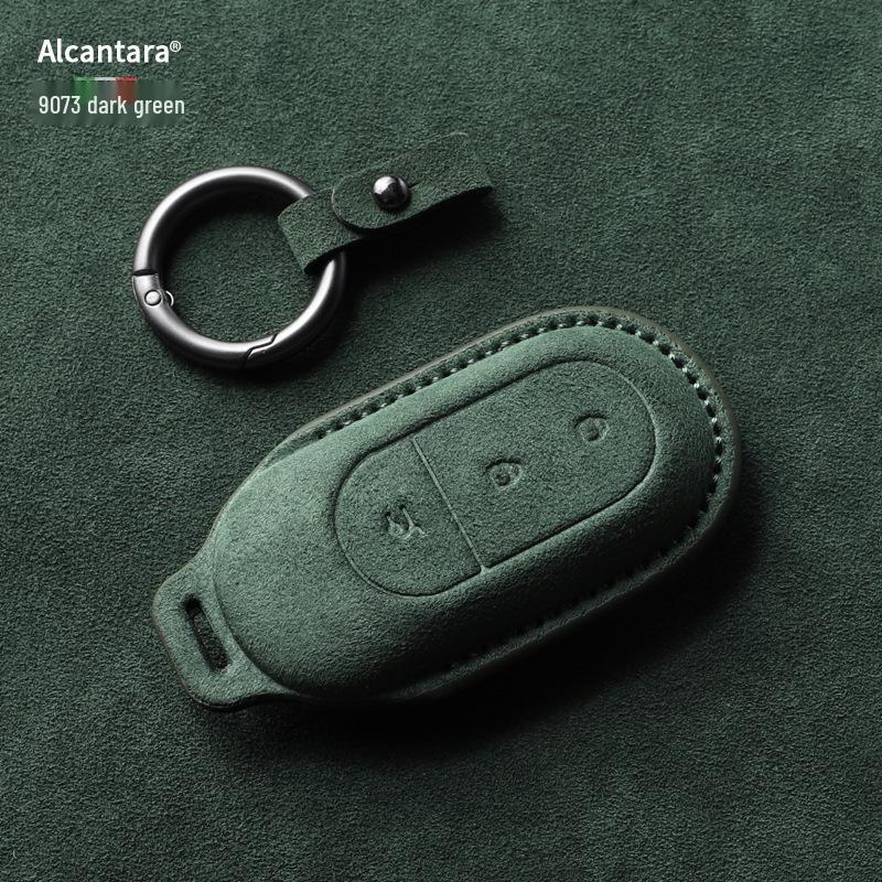 Leapmotor Key Case: Full Coverage Suede Key Bag for C11, C01, T03, S01 Models - Unisex 2023 Edition