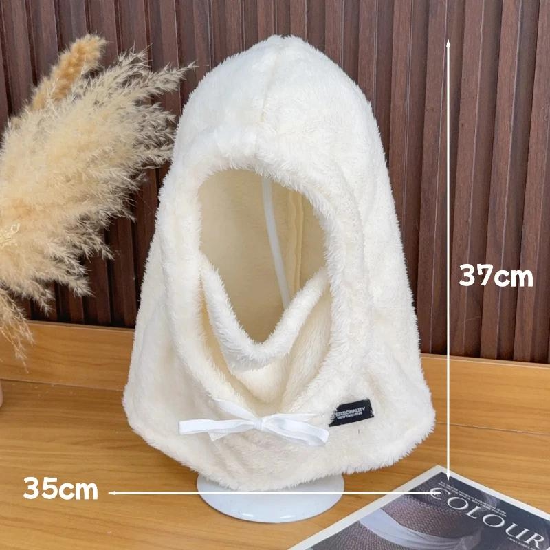 Winter Warm Balaclava Hat Thermal Windproof Ski Hood Motorcycle Face Cover Polar Fleece Adjustable Cycling Full Face Mask Cover