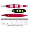 5Pcs Fishing Glow Lures Jigs Lures Freshwater Saltwater Metal Slow Pitching Jigs Fast Sinking Jigging Baits Swimbait
