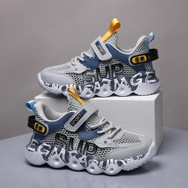 

Children s single network classmate 2025 summer new boys shoes girls comfortable casual baby dad shoes spot 39