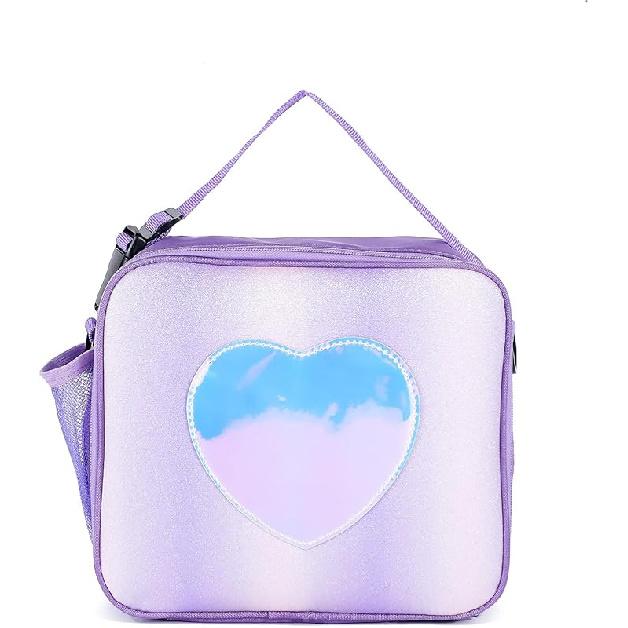 Girls Lunch Bag, Kids Lunch Box, Thermal Lunch Bag Lunch Box for School Picnic Work Hiking Beach, Portable Cooler Bag Snack Box Kids Lunch Bag with 5 L