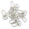 20x 13mm Swivel Trigger Clips Snap Hooks Clasps Keychains Bags Dog Leashes Craft