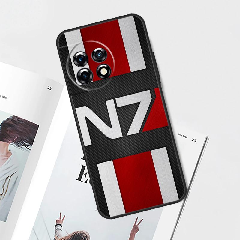 N7 Mass Effect Case For OnePlus Nord CE 5 3 4 Lite N20 N30 OnePlus 15 13 12 11 9 10 Pro 13T 13R 10T Cover