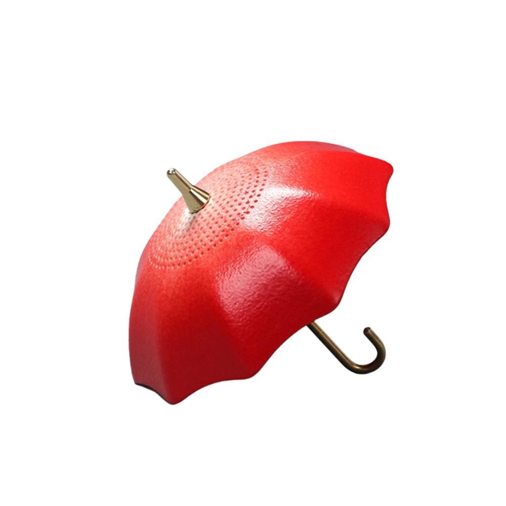 

Ceramic Tea Infuser Traditional Tabletop Decoration Exquisite Tea Filter Tea Room Red