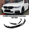 Car Front Bumper Lip Spoiler Lower Air Vent Corner Side Splitter Cover For BMW 5 Series G30 G31 M-Tech M Sport 2017-2020 4PCS