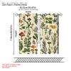 2pc  Curtains Botanical Plants Herbs Mushroom Protecting Privacy Spring Party & Holiday Decor Suitable for Aesthetic Room Decor