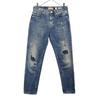 Replay Blue Jeans Damage Processing Skinny Denim Pants W24 Blue Jeans Women Used