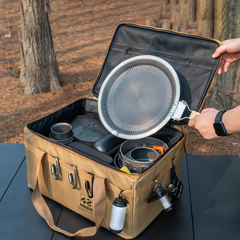 Outdoor Storage Bag Large Capacity Folding Storage Box Picnic Camping Equipment Storage Box Portable Waterproof