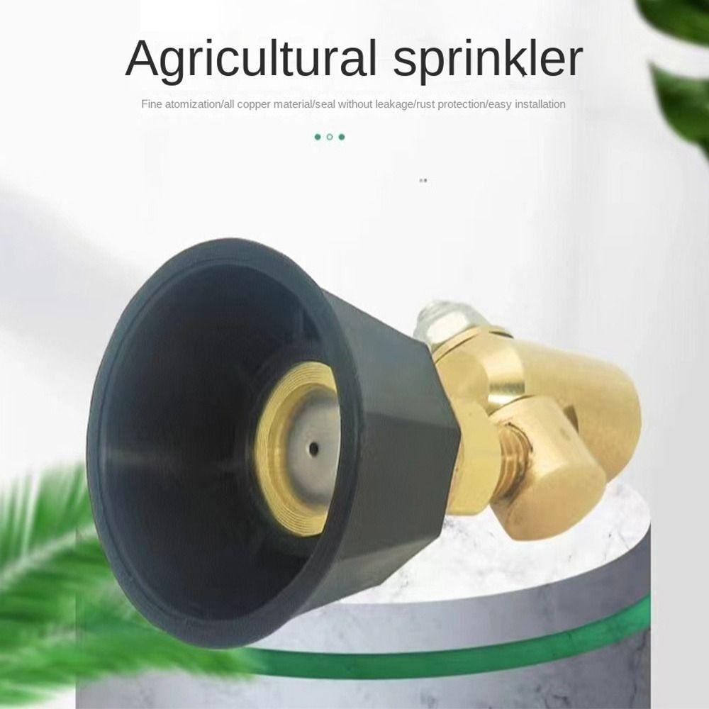 Brass Rotatable Sprayer Nozzle Pest Control Gimbaled Nozzle Agricultural Gardening