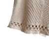 Bohemian Lace Spaghetti Strap Dress with Elegant Layered Mesh Skirt