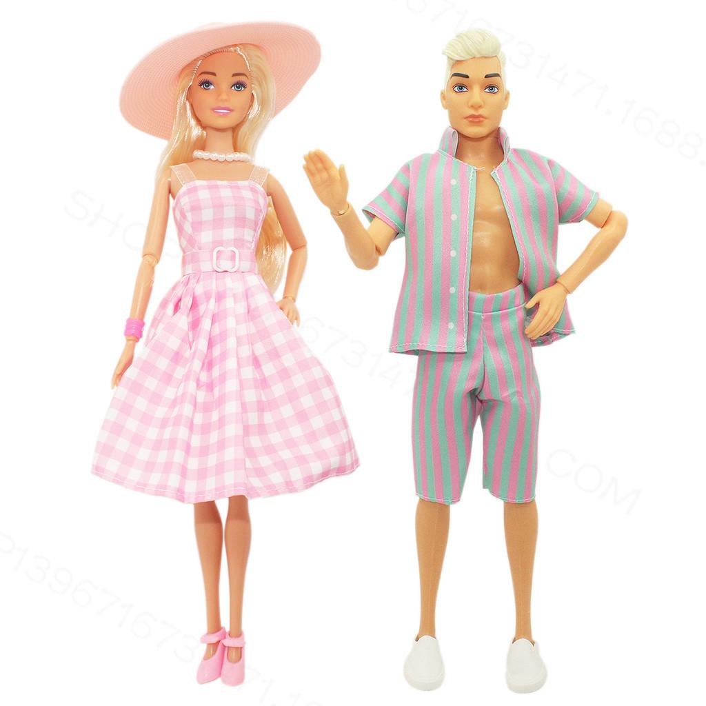 Authentic Barbie Movie-inspired Royal Couple Dolls Set Eco-friendly 30cm Collectibles