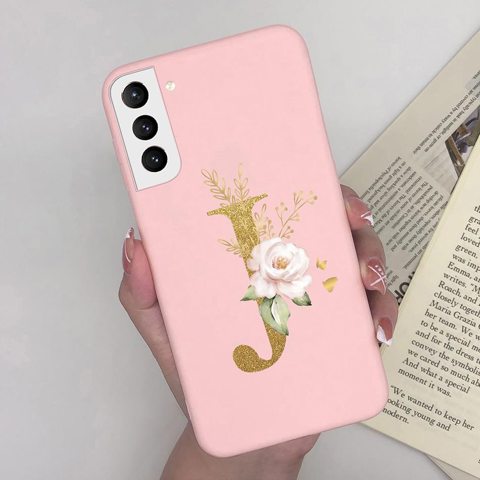For Samsung S21 FE S21 Ultra Plus Case Slim Soft Cute Letters Cover For Samsung Galaxy S21 Plus 5G S21+ S 21 Ultra Phone Cases