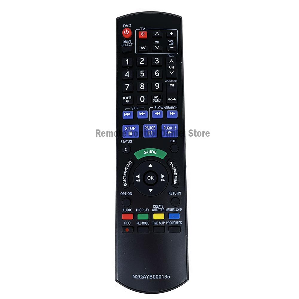 Nový N2QAYB000135 Pre diaľkové ovládanie Blu-ray prehrávača Panasonic DMR-EX87GN DMR-EX88GN