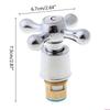 1Set Copper Cross Handle Bath Sink Faucet Handle for Kitchen Bathroom Accessory