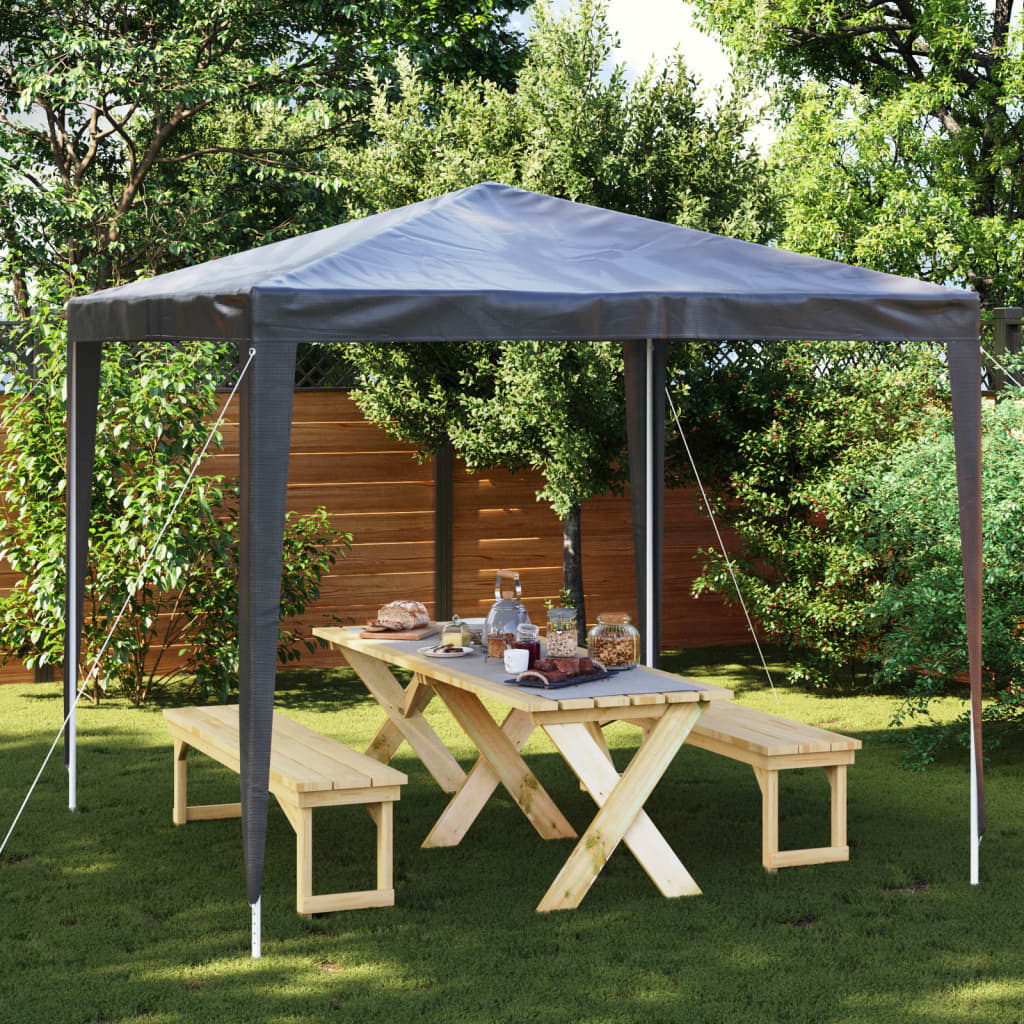 Profi Party Tent 2.5*2.5 M Anthracite 90 G M²