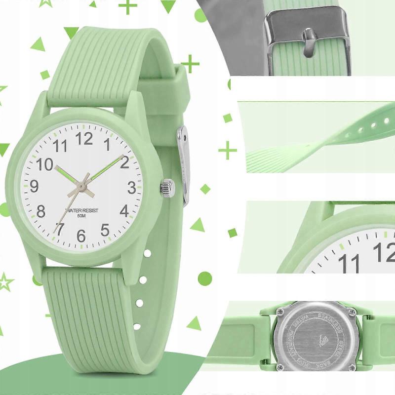 Children's Watch Analog Watch For Children BLACK