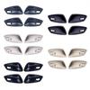 4pcs ABS Carbon Fiber Car Interior Door Handle Bowl Trim For BMW 3 E90 2005-2012
