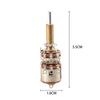 16Type Double Shaft Potentiometer With Switch A50K B50K Shaft Length 30Mm
