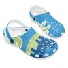 Erwachsene Unisex Süße Bedruckte EVA Clogs Leichte Weiche Slip-On Freizeitschuhe Flexible Weiche Sohle Sommersandalen Einfach für den täglichen Gebrauch