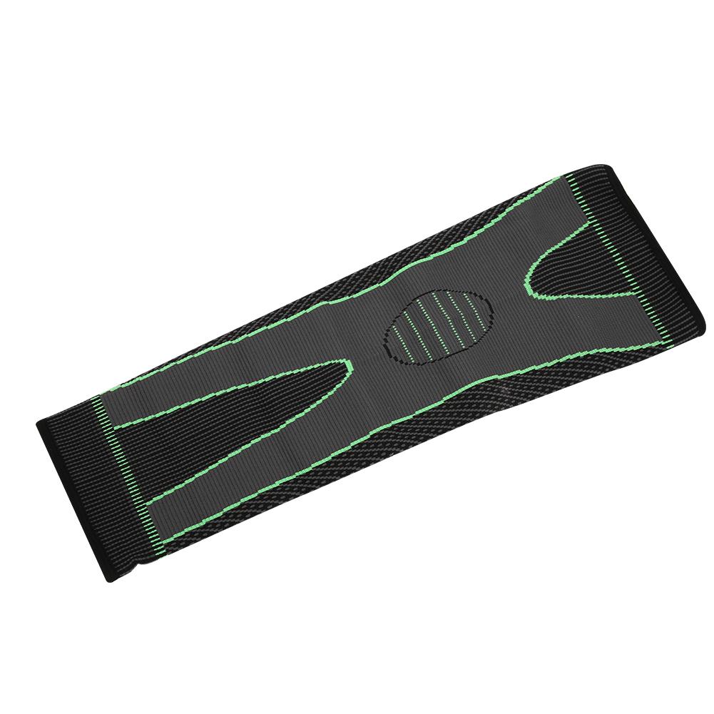 1PCS Black Green Knitting Warm Lengthen Elastic Sports Knee Pad Guard Leg Sleeve KneepadL