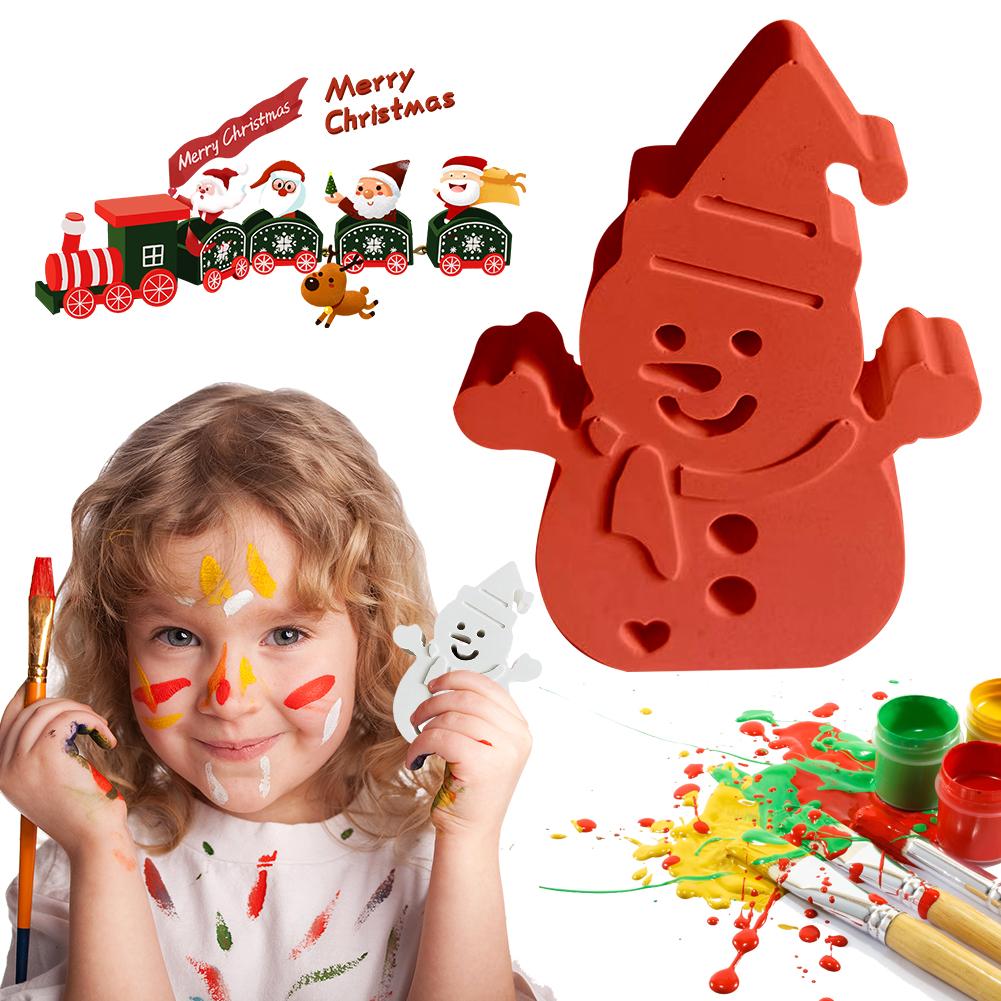 

Silicone Snowman Mould DIY Casting Mould Decorative Plaster Mould for Home Decor